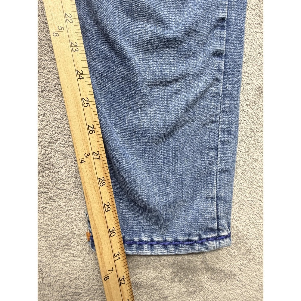 True Religion Jeans Mens Measured 39x31 Blue‎ Light Wash Rocco Relaxed Skinny - Picture 4 of 9